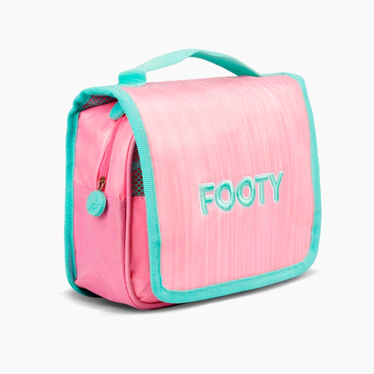 Cartuchera Escolar Footy 2026 Colorland Desplegable Rosa Art.F263014